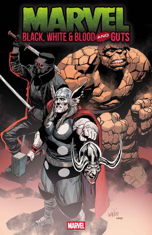Marvel: Black, White & Blood and Guts #2  (On Sale Mid-November 2025)