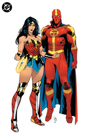 JUSTICE LEAGUE UNLIMITED #17 : Dan Mora Corner Box Spot Foil Cover H   (2026)