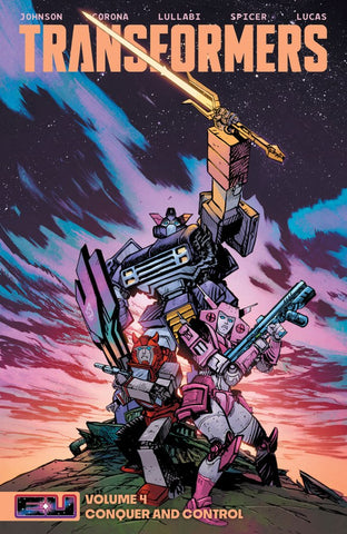 Transformers Vol 4 - Conquer and Control Tpb (Daniel Warren Johnson DM Variant)  (2025)