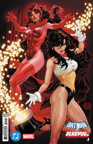 DC/MARVEL: BATMAN/DEADPOOL #1 : Mark Brooks Zatanna/Scarlet Witch Cover D   (2025)