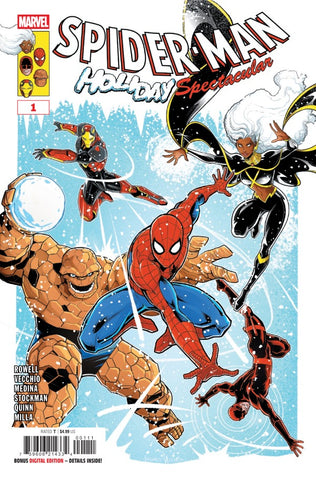 SPIDER-MAN: HOLIDAY SPECTACULAR #1 : Luciano Vecchio Cover A   (2025)