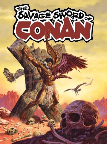 SAVAGE SWORD OF CONAN #8 : Joe Jusko Cover A