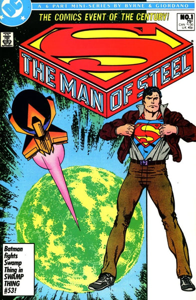 The Man of Steel #1 Facsimile Edition 2026  (On Sale Mid-April 2026)
