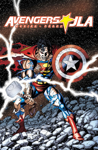 Avengers / JLA #4 Facsimile Edition 2026 Variant   (On Sale September 2026)