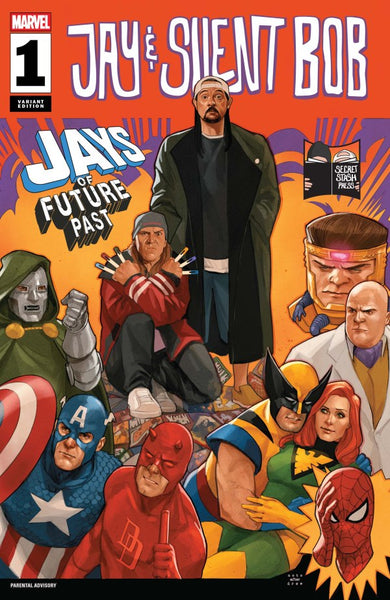 JAY & SILENT BOB: JAYS OF FUTURE #1 : Phil Noto Homage Cover C   (2026)