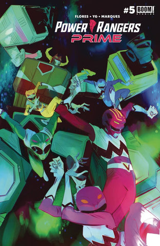 POWER RANGERS PRIME #5 :Cover B Stefano Simeone Variant (2025)