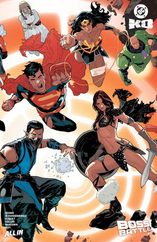 DC K.O.: BOSS BATTLE #1 : Jeff Spokes Wraparound Cover G   (2026)
