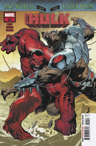 RED HULK #10 : Geoff Shaw Cover A (One World Under Doom)   (2025)