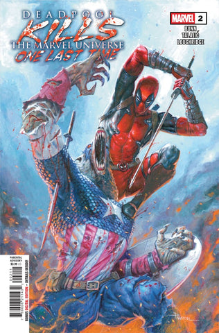 Deadpool Kills the Marvel Universe One Last Time #2 : Davide Paratore Cover A (2025)