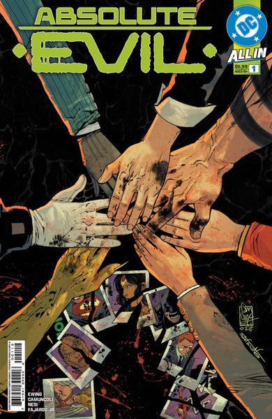 ABSOLUTE EVIL #1 : 2nd Printing Cover (2025)