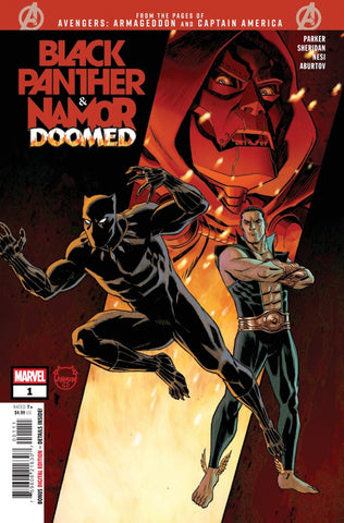 BLACK PANTHER / NAMOR: DOOMED #1 : Dave Johnson Cover A   (2026)