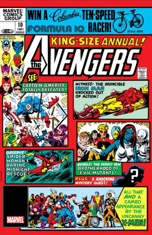 The Avengers Annual #10 Facsimile Edition (On sale June 2024)