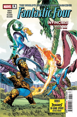 FANTASTIC FOUR #6 : Humberto Ramos Cover A   (2025)
