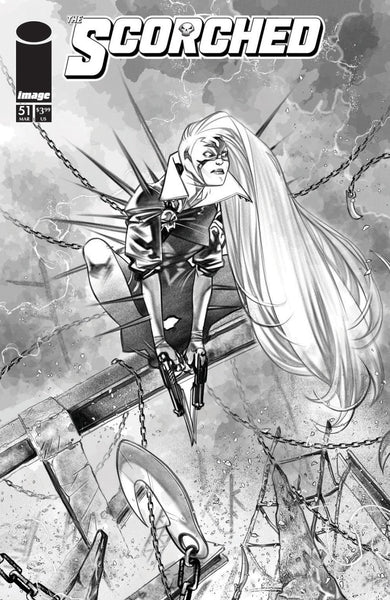SPAWN: THE SCORCHED #51 Ig Guara Black & White Variant (2026)
