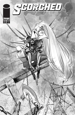 SPAWN: THE SCORCHED #51 Ig Guara Black & White Variant (2026)