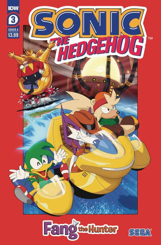 SONIC THE HEDGEHOG: FANG HUNTER #3 : Aaron Hammerstrom Cover A (2024)