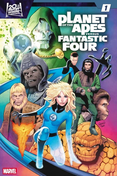 Planet of the Apes vs. Fantastic Four #1  (On Sale February 2026)