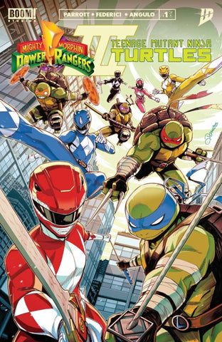 POWER RANGERS/TMNT III #1 : Alessio Zonno Cover A   (2025)