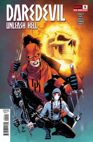 DAREDEVIL: UNLEASH HELL (RED BAND #5 : Paulo Siqueira Cover A (2025)
