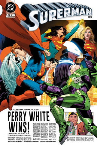 SUPERMAN #25 : Cover H Dan Mora Foil Variant (2025)