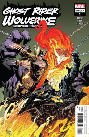 Ghost Rider / Wolverine: Weapons of Vengeance - Omega #1: Ryan Stegman cover A (2023)