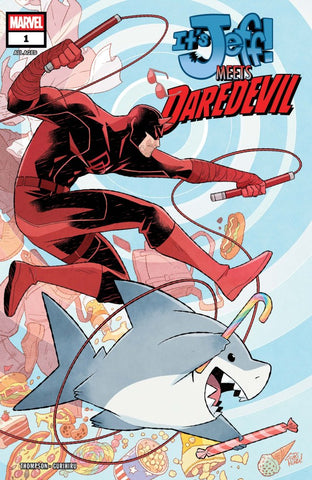 IT'S JEFF MEETS DAREDEVIL #1 : Gurihiru cover A   (2026)