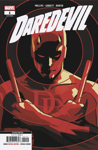 DAREDEVIL #1 : 2nd Printing Lee Garbett   (2026)