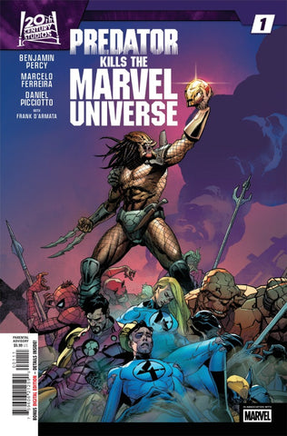 PREDATOR KILLS THE MARVEL UNIVERSE #1 : Leinil Francis Yu Cover A   (2025)