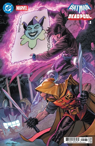 DC/MARVEL: BATMAN/DEADPOOL #1 : Andy Kubert Damien Wayne/Gambit Cover H   (2025)