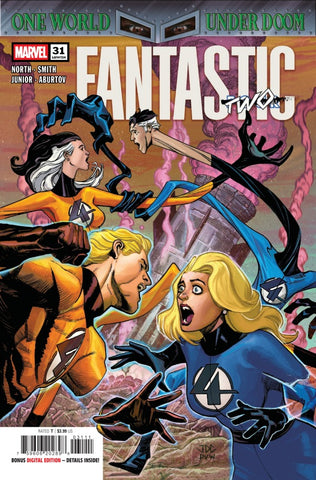 FANTASTIC FOUR #31 : Joshua Cassara Cover A (One World Under Doom) (2025)