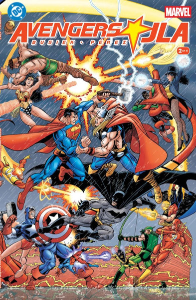 Avengers / JLA #2 Facsimile Edition 2026 Variant   (On Sale July 2026)