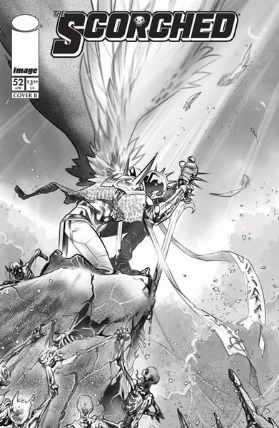 SPAWN: THE SCORCHED #52 Ig Guara Black & White Variant (2026)
