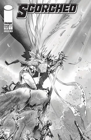 SPAWN: THE SCORCHED #52 Ig Guara Black & White Variant (2026)