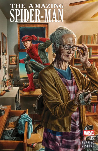 AMAZING SPIDER-MAN #35 : Lee Bermejo Amazing Visions Cover B   (2026)