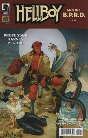 Hellboy and the B.P.R.D.: Professor Harvey is Gone #1 : Giuseppe Manunta Cover A   (2025)