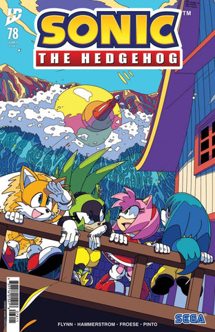 SONIC THE HEDGEHOG #78 : Mauro Fonseca Cover A (2025)