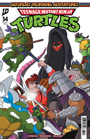 Teenage Mutant Ninja Turtles: Saturday Morning Adventures #34 : Dan Schoening Cover A   (2026)