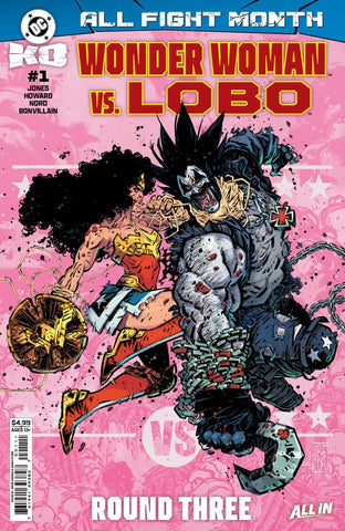 DC K.O.: Wonder Woman vs. Lobo #1 : Jorge Corona Cover A (2025)