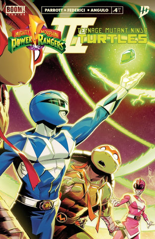 Mighty Morphin Power Rangers / Teenage Mutant Ninja Turtles III #4 : Alessio Zonno Cover A (2025)