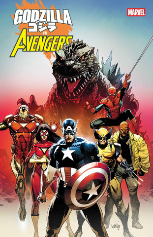Godzilla vs. Avengers #1 (On Sale Late-June 2025)