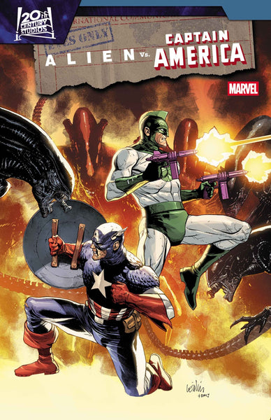 Alien vs. Captain America #3   (On Sale Late-January 2026)