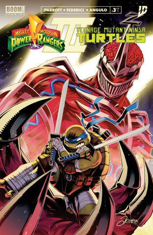 POWER RANGERS/TMNT III #3 : Alessio Zonno Cover A   (2025)