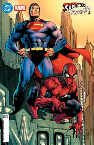 DC / Marvel: Superman / Spider-Man #1  Jim Lee Variant (On Sale April 2026)