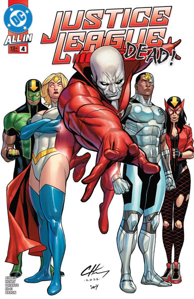 JUSTICE LEAGUE RED #4 : Clayton Henry Cover A   (2025)