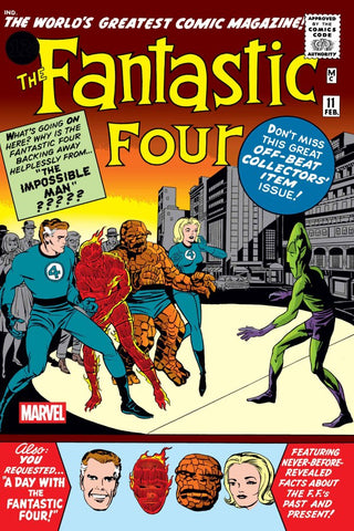 Fantastic Four #11 Facsimile Edition 2025  (On Sale Mid-November 2025)