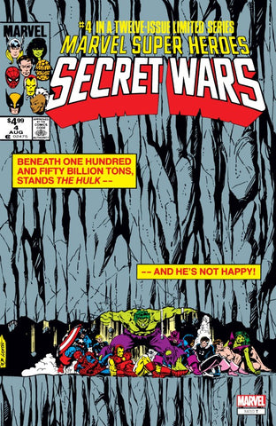MARVEL SUPER HEROES: SECRET WARS #4 : 2024 Facsimile Edition (2024)