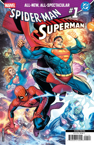 Marvel / DC: Spider-Man / Superman #1 Jim Cheung 2nd Printing  (2026)