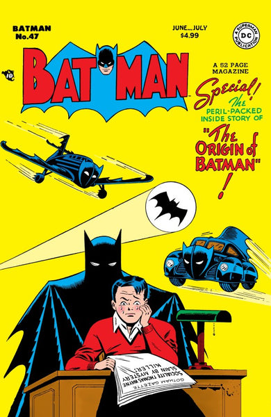 BATMAN #47 : 2025 Facsimile Edition (Bob Kane Cover A)   (2025)