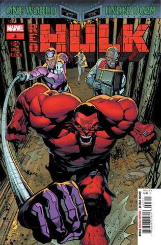 RED HULK #3 : Geoff Shaw Cover A (One World Under Doom) (2025)