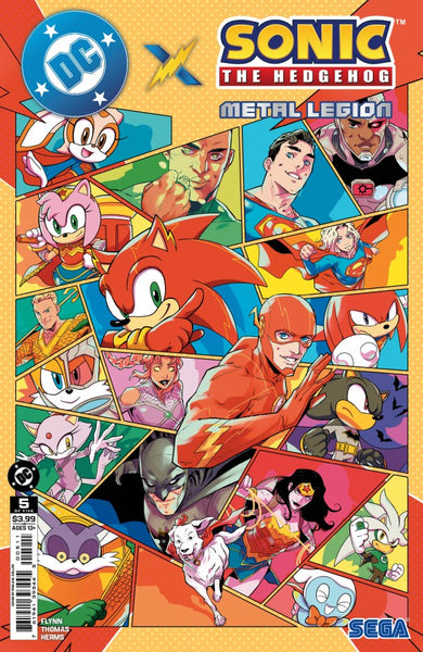 DC X SONIC: METAL LEGION #5 : Pablo M. Collar Cover A   (2026)